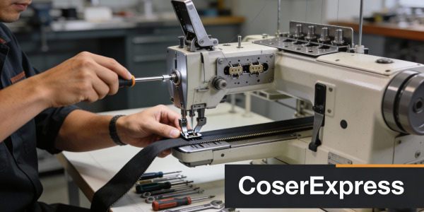 Ajuste del prensatelas y dientes de arrastre: clave para alimentación perfecta de tela