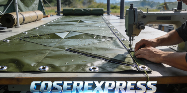 Empalme y costura de lonas para exteriores: Técnicas esenciales y el rol clave del mantenimiento de máquinas